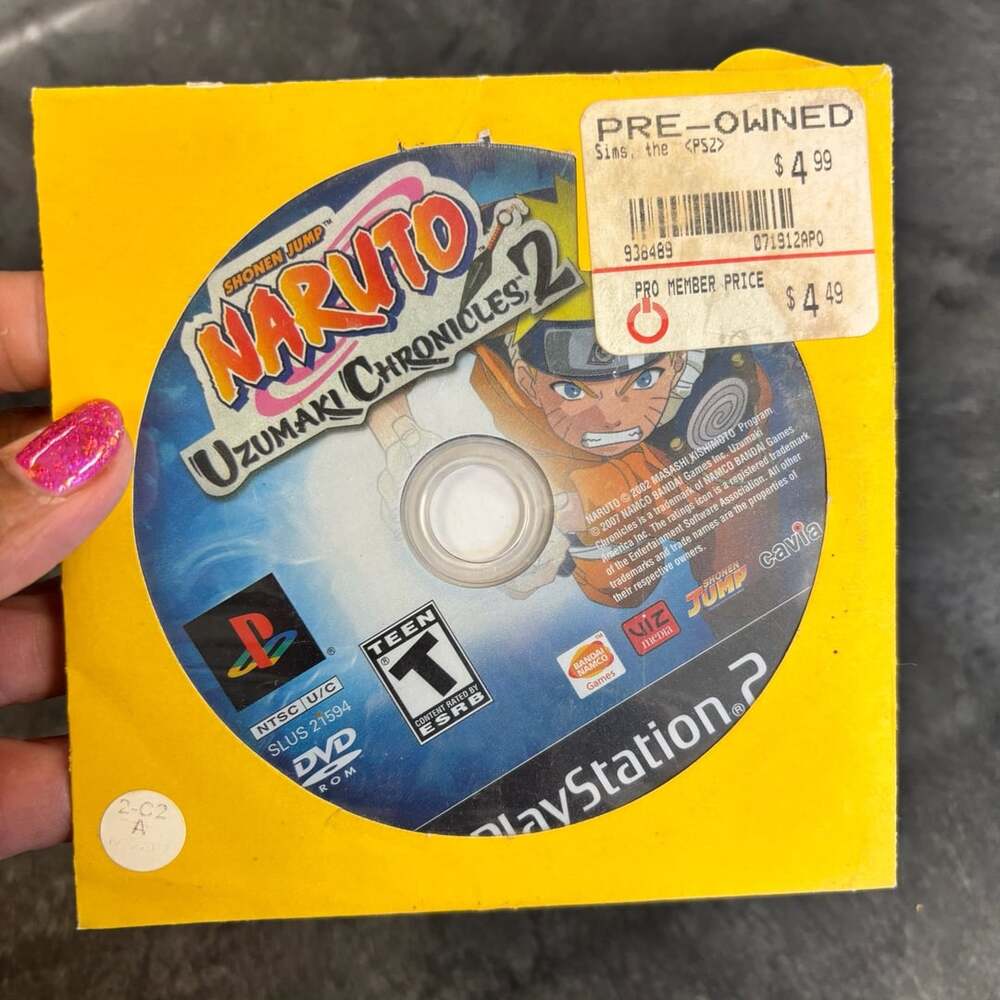 Bandai Namco Naruto Uzumaki Chronicles 2 PlayStation 2 PS2 Game